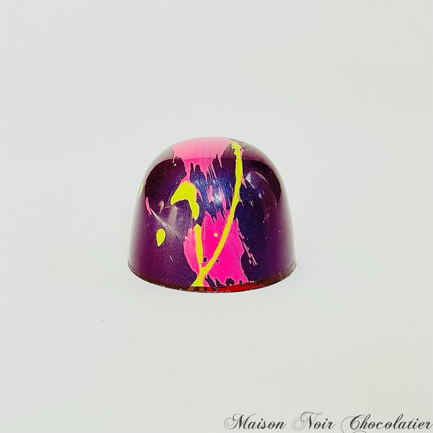 Seasonal availability only! Fall Collection 64% Dark chocolate Bonbons.