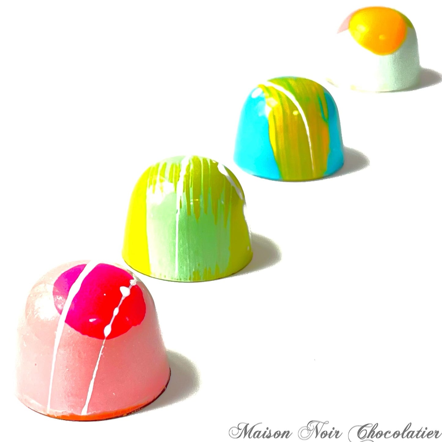 Spring Collection 64% Dark chocolate Bonbons